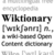 Логотип «Викисловаря»